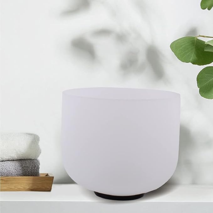 7inch 8inch 9inch Crystal singing bowls set sound bowl for healing Mindfulness, Meditation, Yoga, Spiritual and Body Healing Chakra Bowl (7C+8A+9G, 7inch+8inch+9inch with Travel bag)