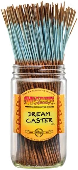 Wild Berry Incense Sticks - Dream Caster - Hand Dipped in The USA (100 Count) (Dream Caster)