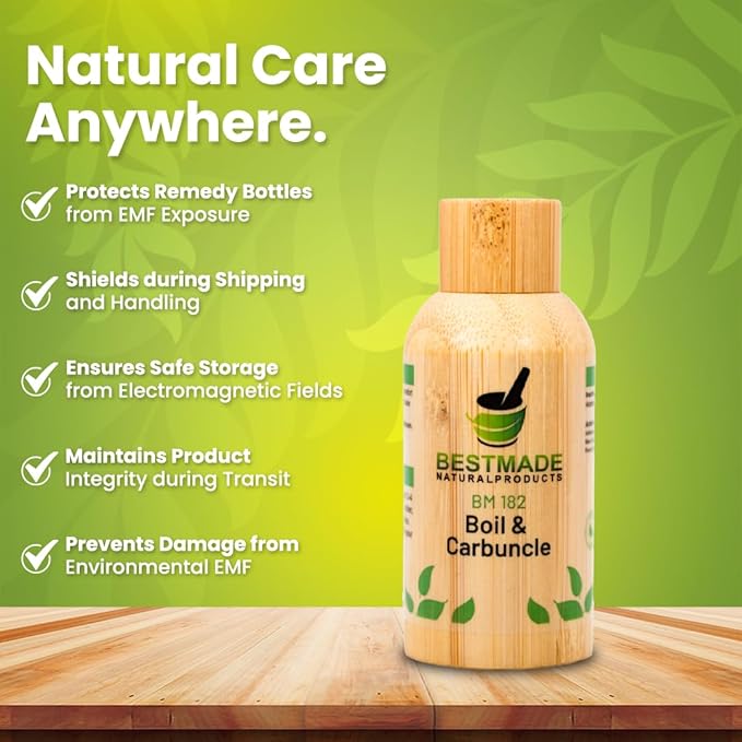 Bestmade Natural Products Boil & Carbuncle BM182 - Maximum Strength Natural Remedy That Helps Remove Boils, 30mL Drops