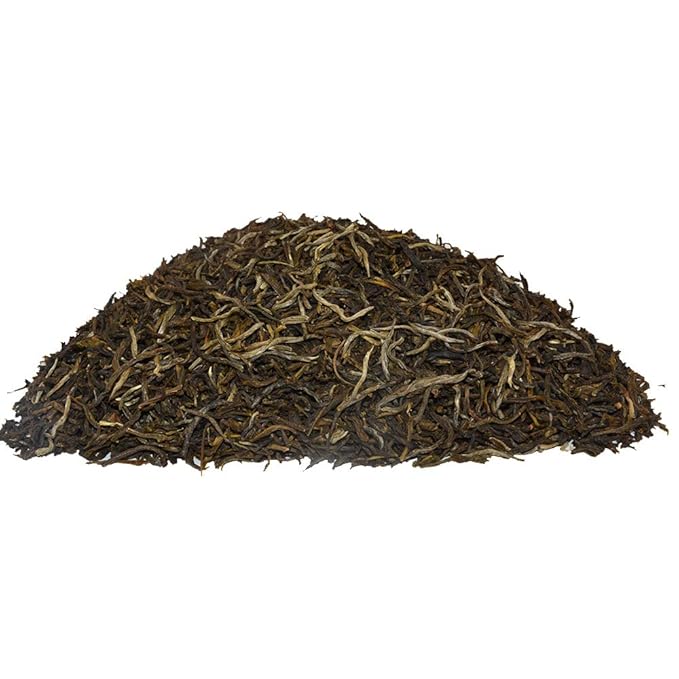 TIAN HU SHAN Premium Jasmine Green Tea Loose Leaf 8 Ounce (227g) Tin
