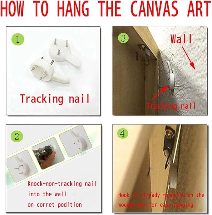 Yxbhhym large Moon Ocean Wall Art Seascape Sea Wall Pictures Canvas Beach Prints Poster Scenery Ocean Paintings Palm Artwork for Bedroom Modern Framed Office Wall Art Living Room Decor-30x60inches