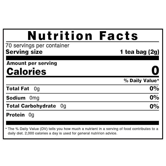 TEARELAE - Guava Leaves Tea Bags - 70 Count - 100% Pure Natural Guava Leaves - Aid in Digestion, Promote Relaxation - Non-GMO - Caffeine-Free
