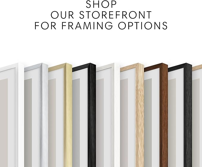 HAUS AND HUES Modern Abstract Wall Art - Blue and Green Living Room Art, Modern Artwork for Walls, Minimalist Picture for Living Room(Blue Tribal Shapes, Beige Frame, 24x36)
