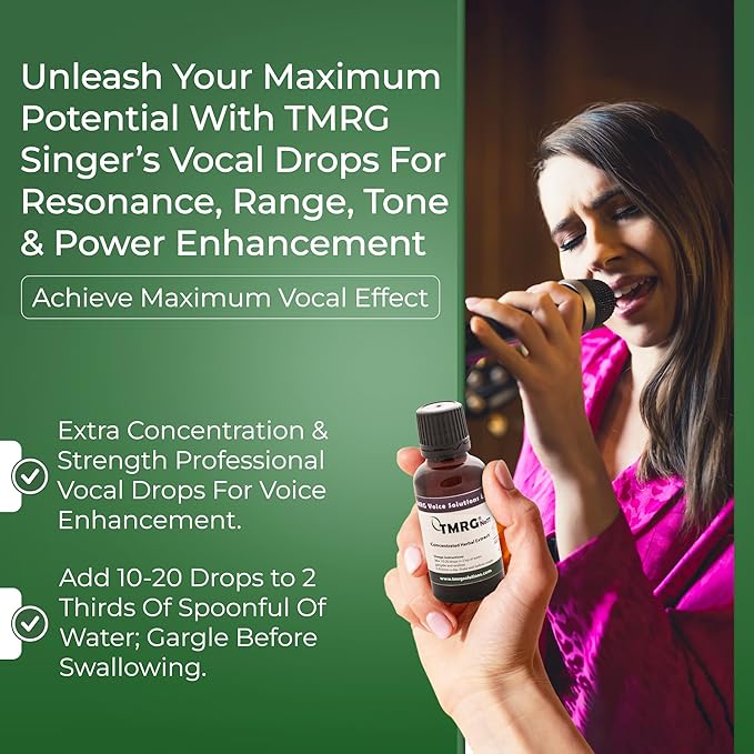 Singer’s Concentrated Vocal Remedy (#77)-Herbal Solution for Vocal Rehabilitation|Reduces Vocal Pain & Vocal Folds Swelling-Improves Vocal Depth, Tone and Power|Warms-up and Invigorates the Voice