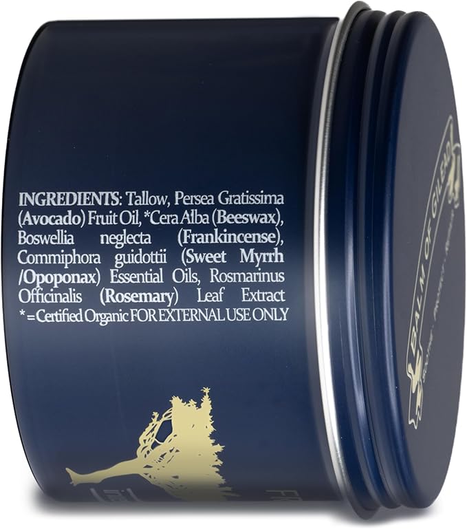 BALM OF GILEAD Foot Healing Cream ā Frankincense & Sweet Myrrh Moisturizer for Sensitive Skin - Relieving Foot Therapy & Diabetic Skin Healing - Deeply Nourishing & Synergistic Cream