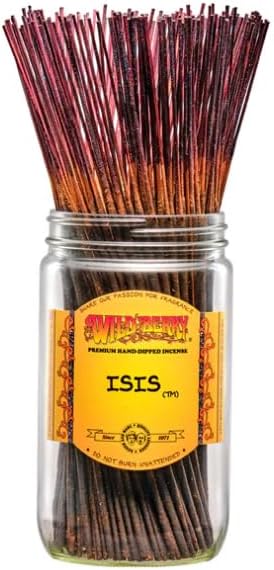 Wild Berry Incense Sticks - Isis - Hand Dipped in The USA (100 Count) (Isis)