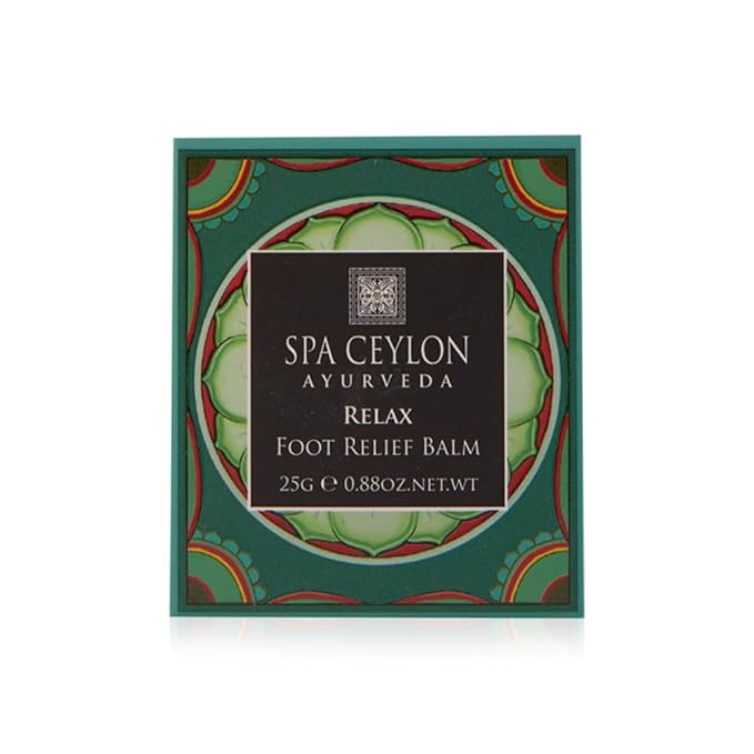 SPA CEYLON RELAX Foot Relief Balm | Instant Cooling & Soothing | relief for tired & fatigued feet | Hydrating | 100% Natural | Suitable for all skin types