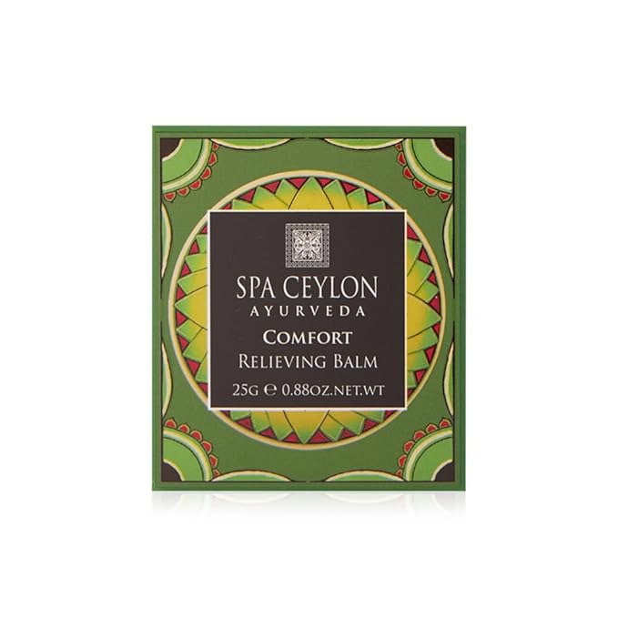 SPA CEYLON Comfort Relieving Balm, 100% Natural Herbal Balm for Everyday Comfort, Fast-Acting Formula for All Skin Types 25g