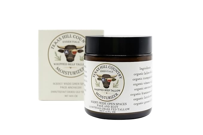 Organic Grass‑Fed Beef Tallow Moisturizer – Face, Body & Hands – Natural Eczema Relief
