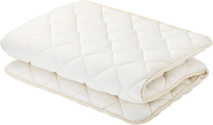 MORIRIN Japanese Floor Futon Mattress (Shikibuton) with Body Pressure Dispersion, Made in Japan, Twin