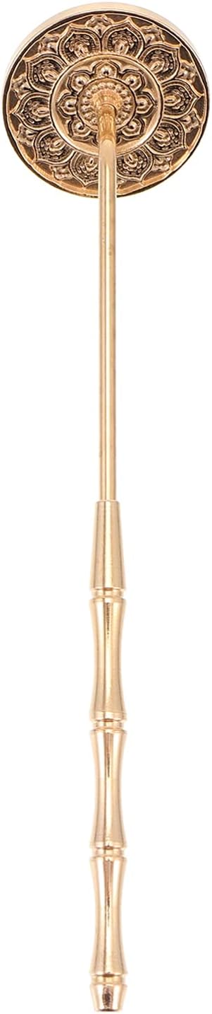 DOITOOL Incense Ash Tool Incense Press Brass Tool Long Handle Incense Ash Powder Press Seal Stick Shovel DIY Incense Fragrance Accessories Incense Mold Tool Set
