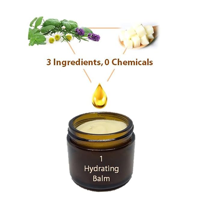 Vintage Tradition Beef Tallow All Purpose Balm - Healing, Hydrating Musk Skin Care Salve Replaces Body Lotion, Hand Cream, More - Essential Oil, Olive Oil, and Grass-Fed Tallow, 2 fl. oz.