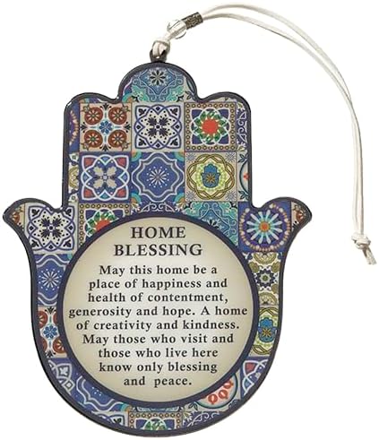 Epoxy Hamsa English Home Blessing 19 cm (Set 26)