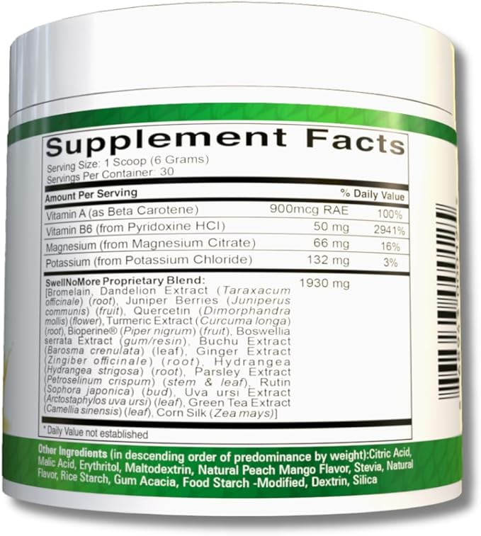 Swollen Feet and Ankles, Reduce Swelling Legs, Edema Relief for Legs, Edema, Ankle Swelling Relief, Water Pills for Swollen Legs, Anti Bloat, Puffy Face Reducer