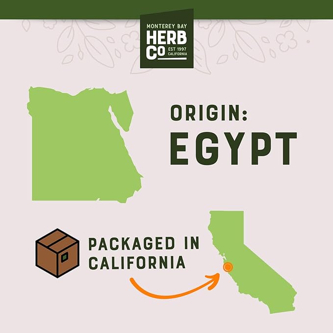 Monterey Bay Herb Co. Hibiscus Tea | 200 Tea Bags | Caffeine Free | Berry-Like Flavor | Rich in Vitamin C