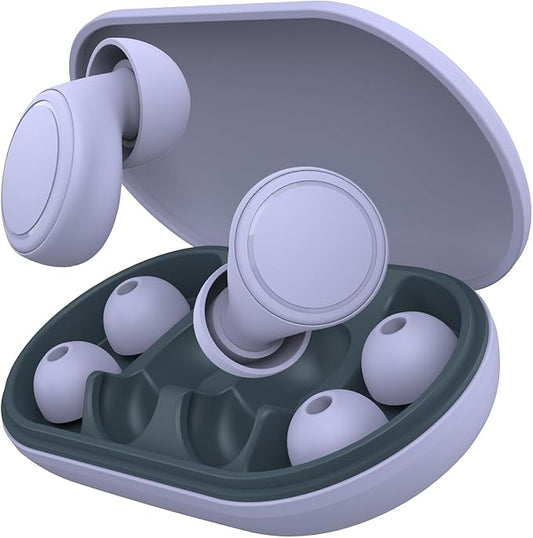 Ear Plugs for Sleeping Noise Cancelling 45dB Concert Earplugs for Noise Reduction Reusable Soft Silicone Ear Plugs with 8 Eartips Case for Snoring Shooting Motorcycle Airplanes Musicians