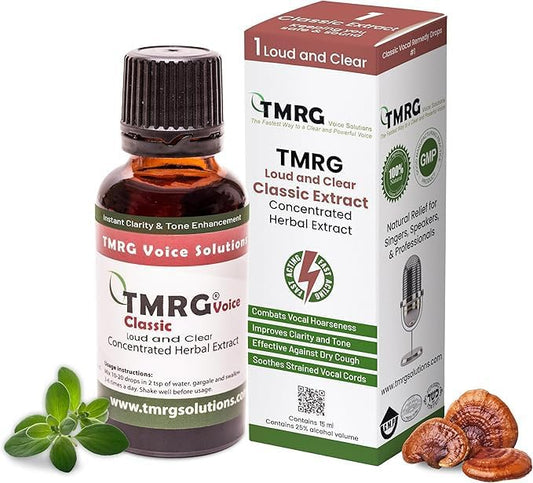 Classic Professional Vocal Cord Remedy 100% Natural Herbal Voice Supplement Drops for Sore Throat hoarse Voice Hoarseness Vocal Damage Vocal Repair Vocal Problems craked Voice