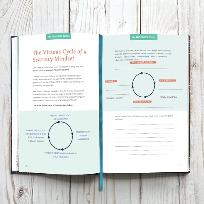 Big Life Journal - Adult Edition - Gender-Neutral Guided Journal, Self Improvement & Growth Mindset Planner, Positivity & Motivational Goal Oriented Prompts, Manage Anxiety and Create Healthy Habits