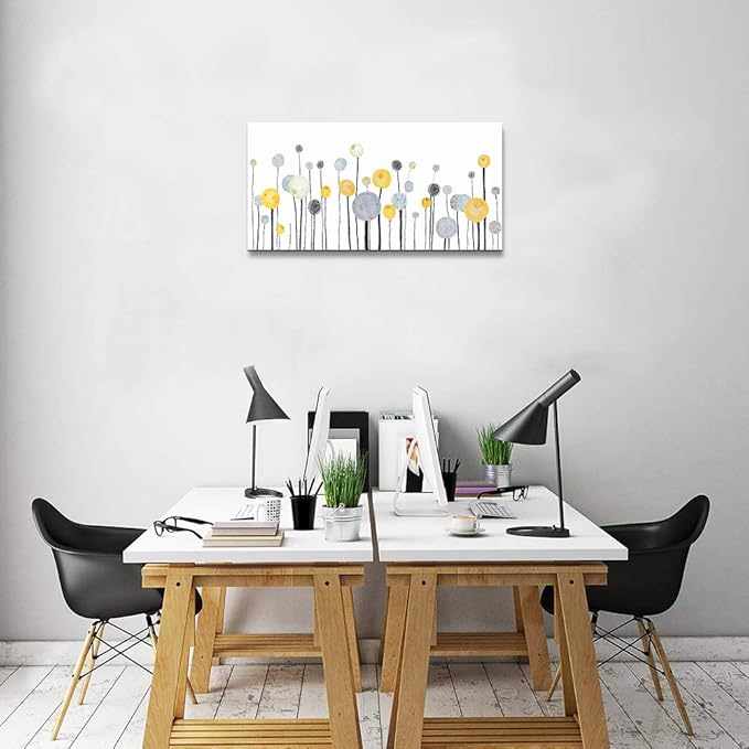Abstract watercolor painting large framed Canvas Wall Art for living room bathroom Wall Decor Canvas Prints Office kitchen wall Artwork Home Decor Abstract Flowers Pictures bedroom wall Decorations