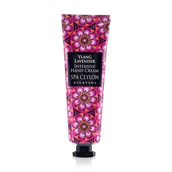 SPA CEYLON Ylang And Lavender Intensive Hand Cream | Natural Hand Cream | Moisturizing | Hand Lotion | for All Skin Types