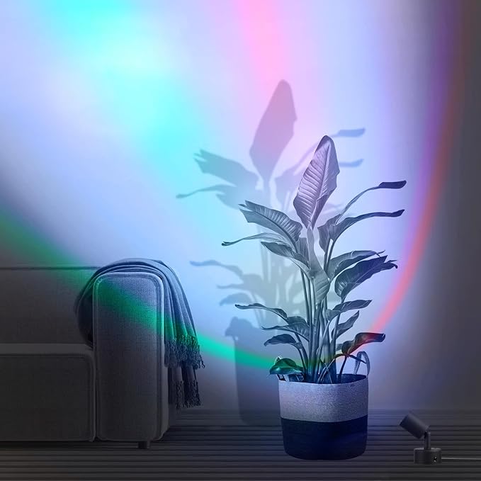 2 Pack LED Spot Lights Indoor Spot Lights Accent Lighting, RGBW Color Changing Up Lights Indoor Remote Control Plant Spotlight Decorative