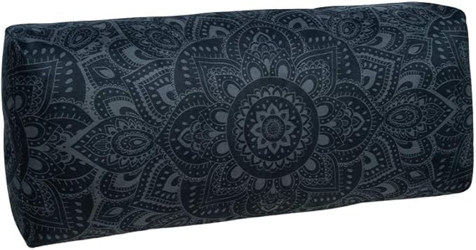 Yoga Design LAB | The Yoga Bolster | Comfortable, Supportive Eco-Friendly Luxury Yoga Cushion | Recycled Plastic Bottle Microfiber | Natural Cotton, Foam Filling
