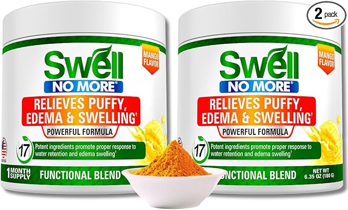 Swollen Feet and Ankles, Reduce Swelling Legs, Edema Relief for Legs, Edema, Ankle Swelling Relief, Water Pills for Swollen Legs, Anti Bloat, Puffy Face Reducer