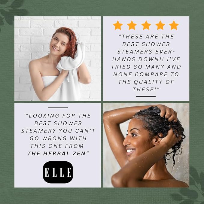 Cold Kicker Shower Steamers Aromatherapy, Eucalyptus Shower Steamer, Shower Bombs Made in The USA, Menthol Shower Steamer, Self Care Gifts, Mothers Day Gift, Shower Steamers for Women and Men