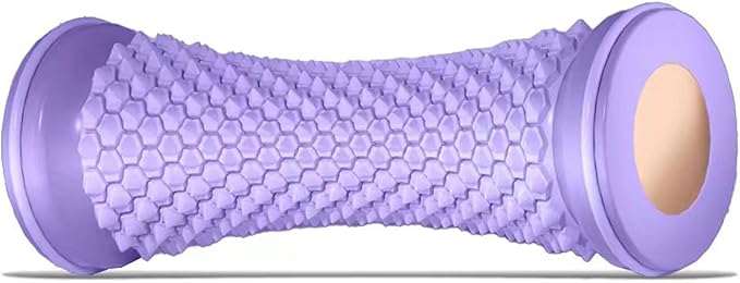 Foot Massager Ball Roller Yoga Roller Muscle Roller Stick for Feet Hand Leg Relaxatio Manual Foot Massager Purple Manual Foot Massagers Purple