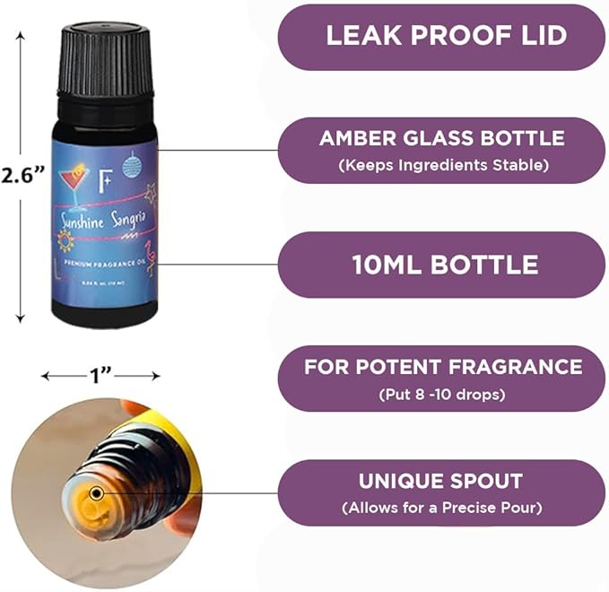 Folkulture Essential Oil for Diffuser for Home | Set of 4 Essential Oils | Aromatherapy Oils, Essential Oils for Candle Making | Essential Oil for Soap Making | Diffuser Oil for Relaxation