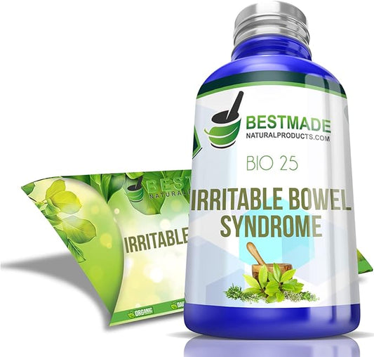 Bestmade Natural Products Digestive Comfort Solution BIO25 - Natural Remedy for Irritable Bowel Syndrome, Soothe Discomfort & Support Digestive Balance, 350 Pellets