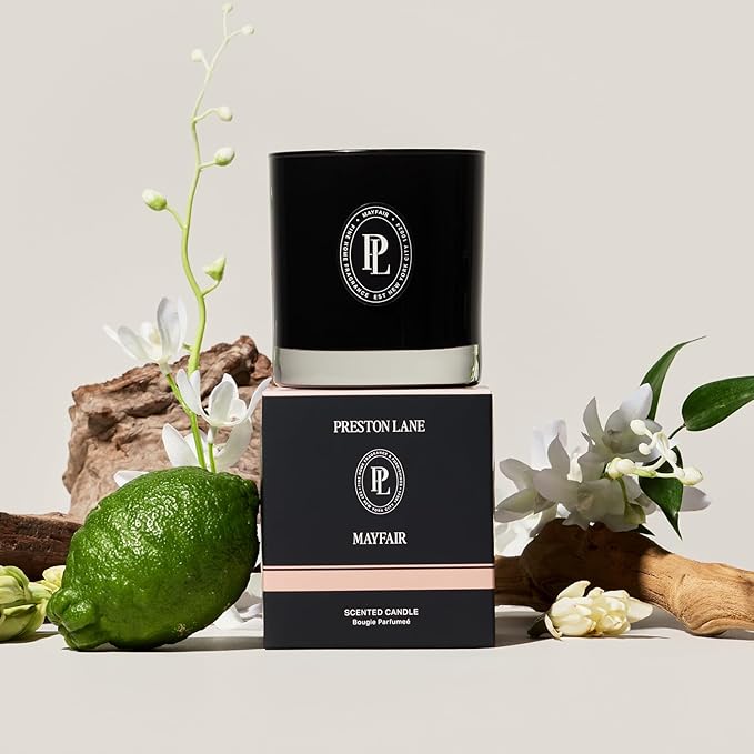 The Scented Candle, Luxury Candle with Vegan, Soy Wax Blend, Mayfair, 7.5 Oz