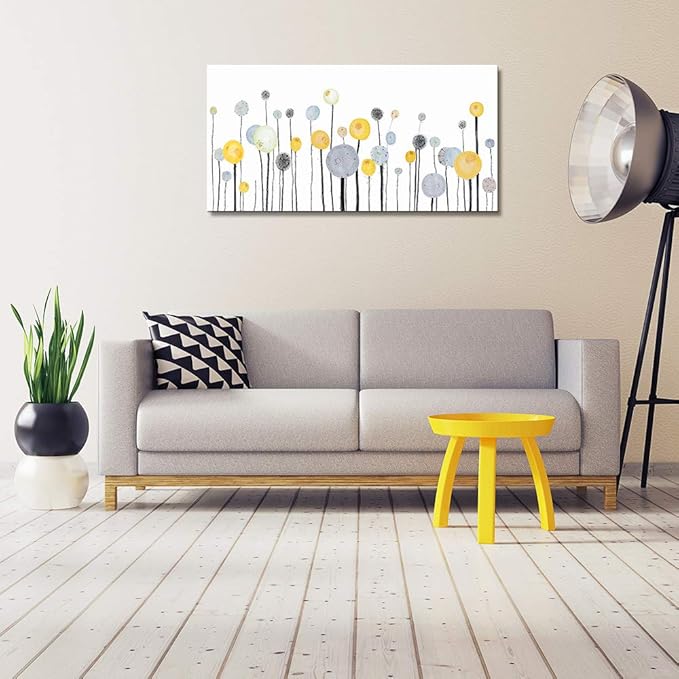 Abstract watercolor painting large framed Canvas Wall Art for living room bathroom Wall Decor Canvas Prints Office kitchen wall Artwork Home Decor Abstract Flowers Pictures bedroom wall Decorations