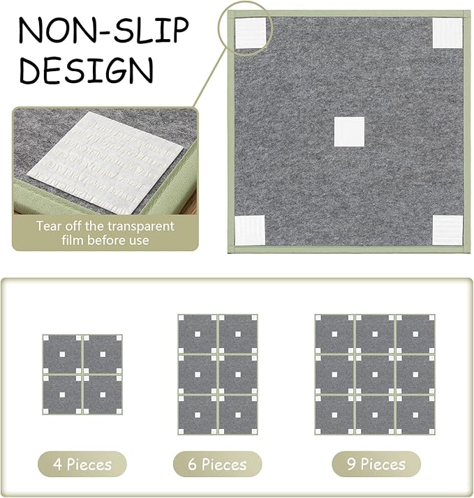 HAGiHARA Japanese Tatami Mat, Patchwork Tatami Floor Mats, 96" x 64" Foldable Square with Non-Slip Design for Bedroom, Crawling and Yoga, Made of Rush Grass, Igusa(with Edge/6 Picecs)