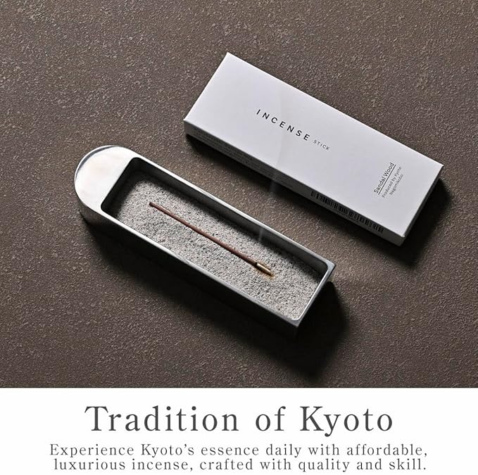 Kyoto Hinoki Incense Sticks - Japanese Temple Aroma, Ideal for Relaxation & Meditation, Approx. 60 Sticks (0.044 Pounds) - Premium Quality Incense for Spiritual & Home Use Nagomikobo
