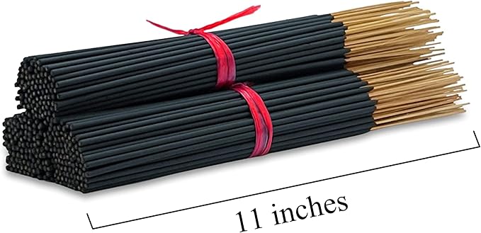 Apple Fantasy Exotic Incense Sticks 11 Inch - Bulk 1 Bundle 45 to 50 Sticks - Natural 11" Long Lasting Aroma That Burns for 45 to 60 Minutes.
