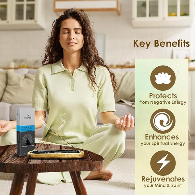 Nag Champa Incense Sticks 250g with Holder – 135 Hand-Rolled Natural Agarbatti – No Charcoal, Long-Lasting Aromatherapy for Yoga, Meditation, Relaxation, Spiritual Healing, Pooja, Home
