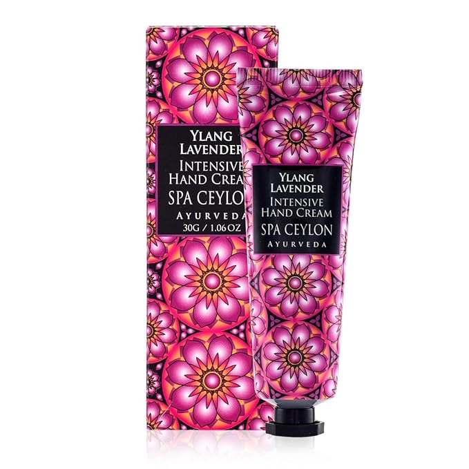 SPA CEYLON Ylang And Lavender Intensive Hand Cream | Natural Hand Cream | Moisturizing | Hand Lotion | for All Skin Types