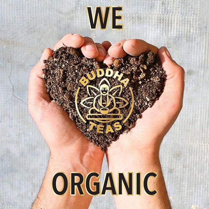 Buddha Teas Organic Maca Tea - OU Kosher, USDA Organic, CCOF Organic, 18 Bleach-Free Tea Bag