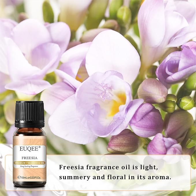 Nature Air Premium Grade Scented Oils Gift Set - Sea Breeze, Forest Pine, Bamboo & Teak, Cedarwood, Sandalwood, Freesia (10ml)