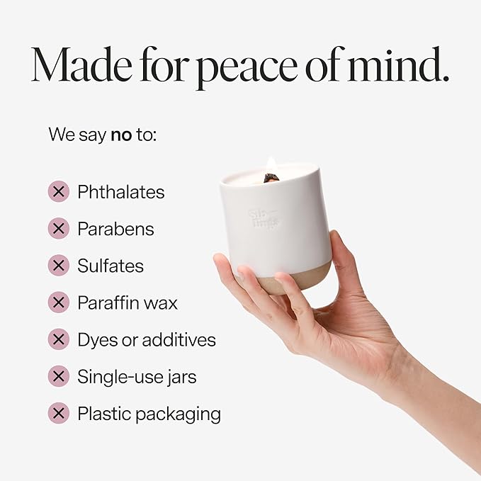 Siblings Candle Making Kit | DIY Coconut-Soy Wax Candle Kit with Wooden Wick | Scent Tomato Tomaato | Clean, Non-Toxic, Reusable, 60 Hr Burn