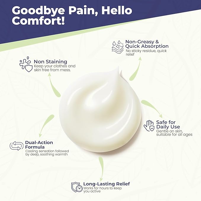 Sombra Warm Pain Relief Gel, Warm Relief for Arthritis and Chronic Pain Pre-Workout Muscle Rub Vegan Formula Free of Artificial Fragrances, Dyes, NSAIDs, Wax, Petroleum, Alcohol - 4oz Tube