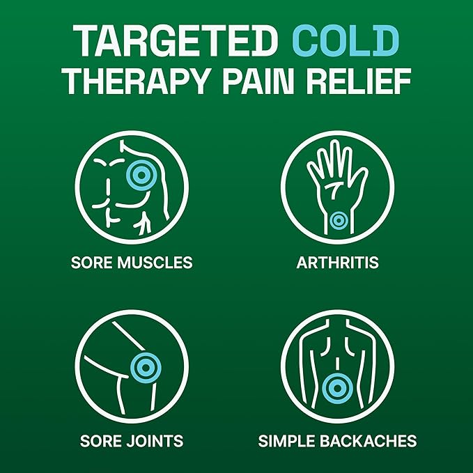 Biofreeze Dry Stick, Mess-Free Relief for Neck, Shoulder, Knee, Hip, Hand & Joint, Cooling Menthol Pain Relief Stick, Up to 100 Uses