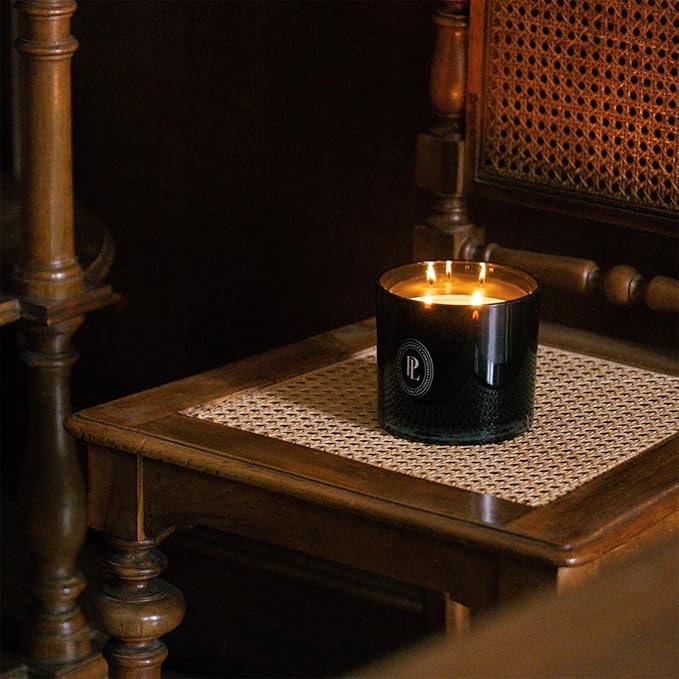 The Deluxe 3-Wick Candle, Scented Candle with Vegan, Soy Wax Blend, Mayfair, 24 Oz