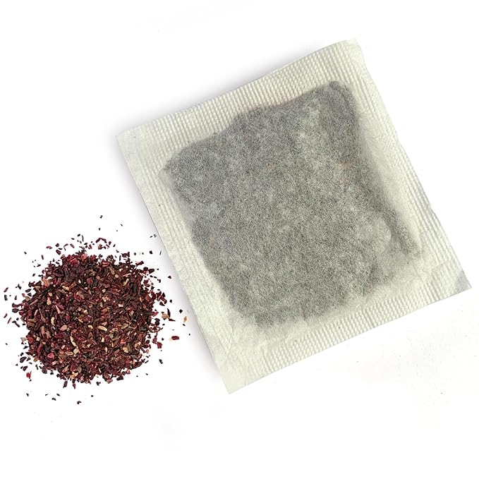 Monterey Bay Herb Co. Hibiscus Tea | 200 Tea Bags | Caffeine Free | Berry-Like Flavor | Rich in Vitamin C