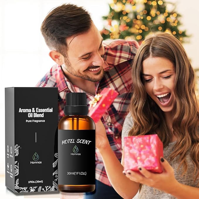 Jasmine Serenity Essential Oil, Hotel Diffuser Oil, Home Luxury & Hotel Scents for Diffuser, 30ML Pure Diffuser Oil with Jasmine, and Orange Flower for Aromatherapy