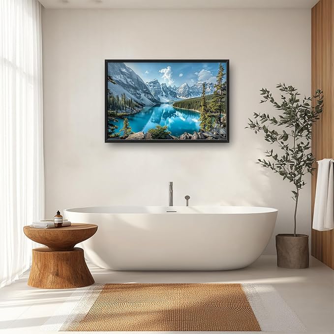Colorado Wall Art Mountain Lake Pictures Wall Decor Nature Large Landscape Canvas Prints Artwork Paintings Home Office Decorations Above Bed Framed Artwork for Living Room Dinning Room 36"x24"