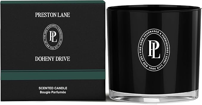 The Deluxe 3-Wick Candle, Scented Candle with Vegan, Soy Wax Blend, Doheny Drive, 24 Oz