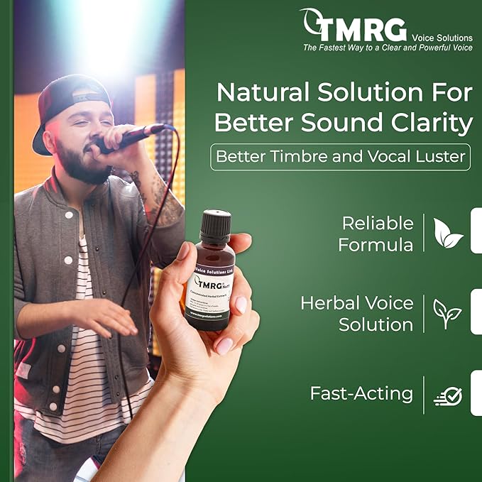 Singer’s Concentrated Vocal Remedy (#77)-Herbal Solution for Vocal Rehabilitation|Reduces Vocal Pain & Vocal Folds Swelling-Improves Vocal Depth, Tone and Power|Warms-up and Invigorates the Voice