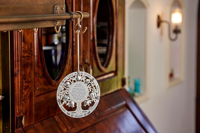 Metal Tree of Blessings 5.1"- English Home Blessing